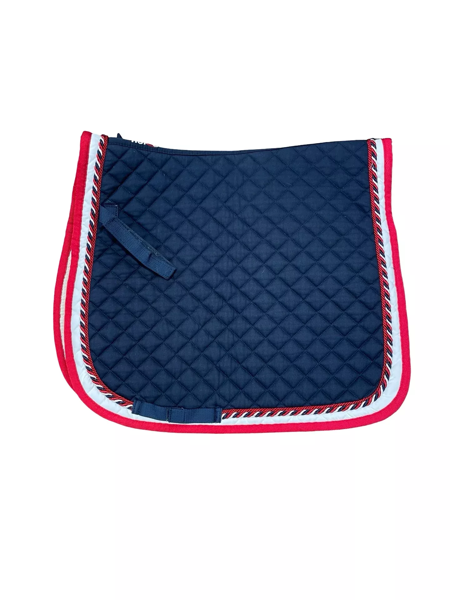 Horze DR Pad - Red/White/Navy - F/S - USED