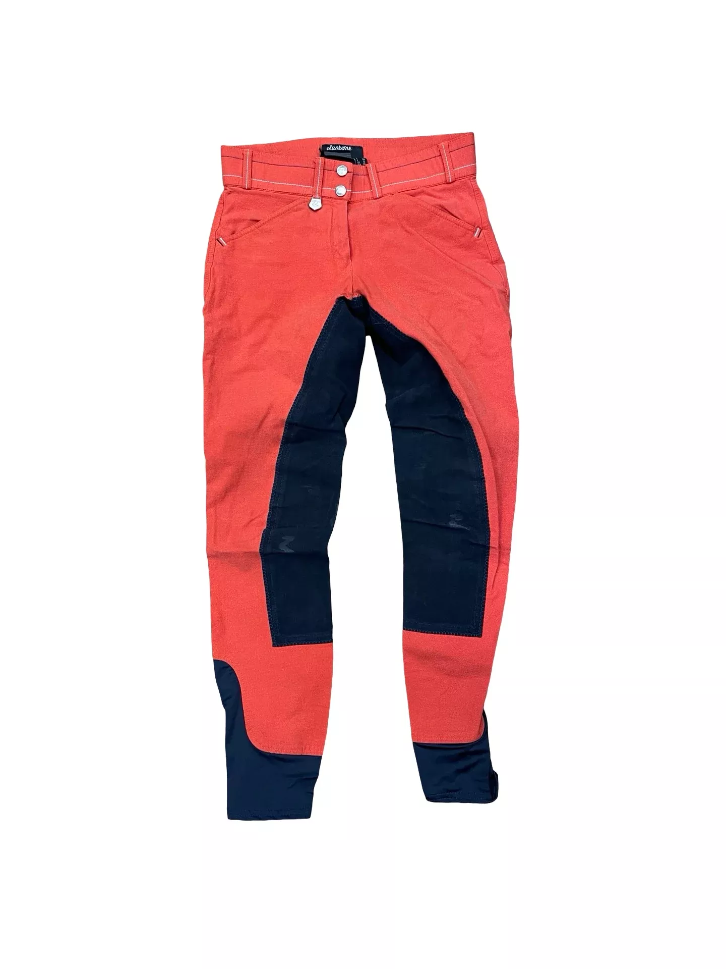 Horze FS Breech - Orange/Navy - 26 - USED