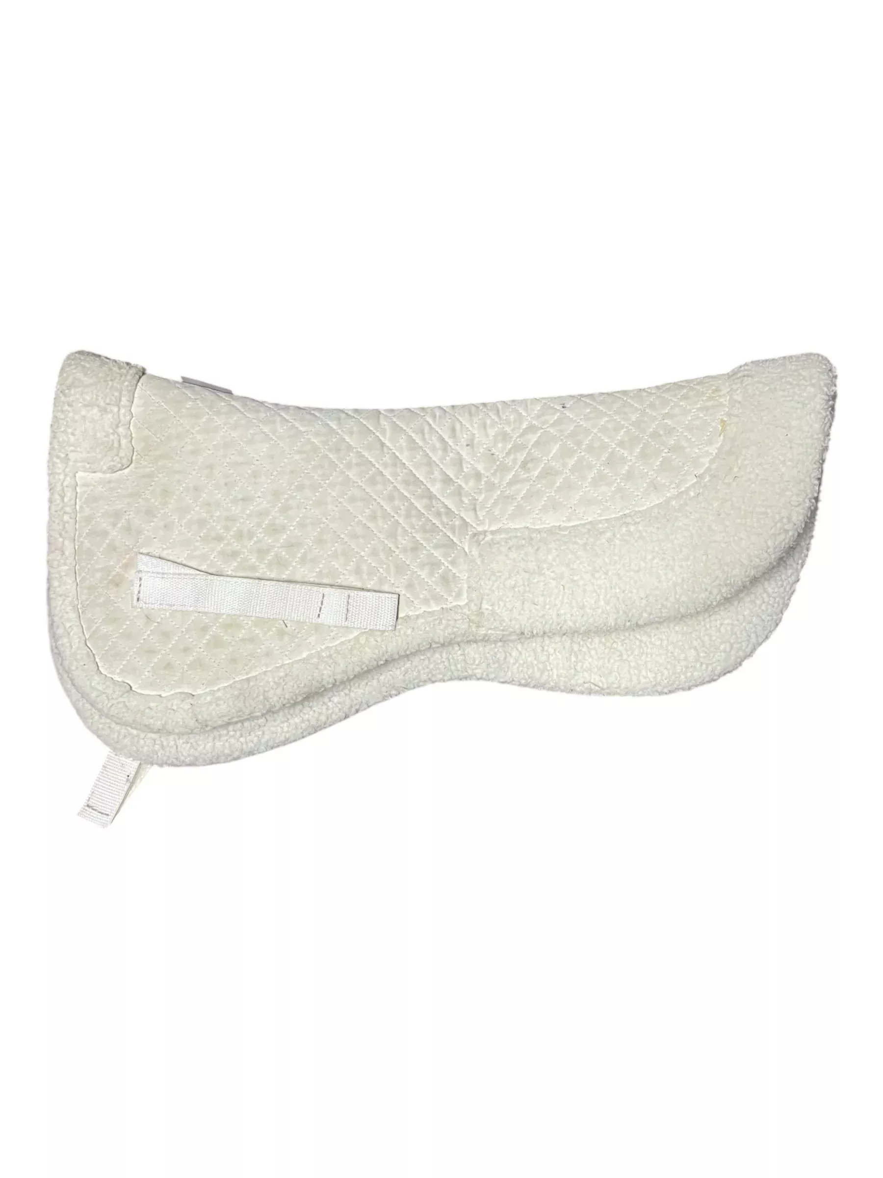 Horze Half Pad - White - F/S - USED