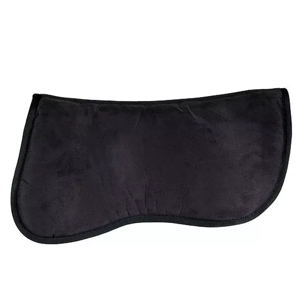 Horze Memory Foam Contour Micro Fibre Surface Horse Pad Lightweight Black