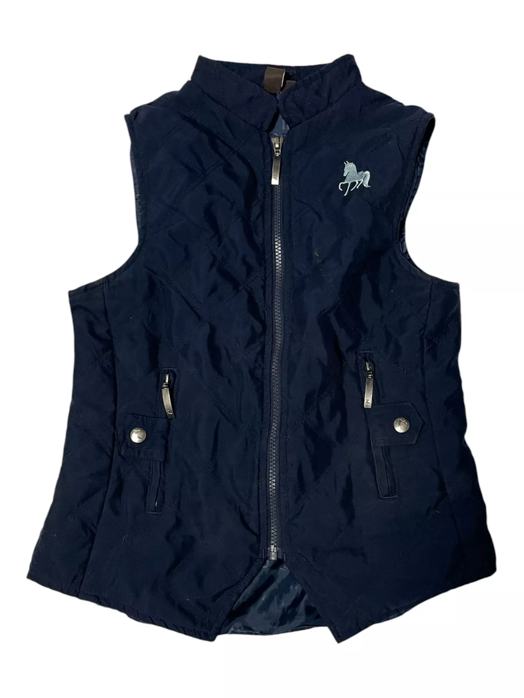 Horze Vest - Navy - 158/164 (Approx XS) - USED