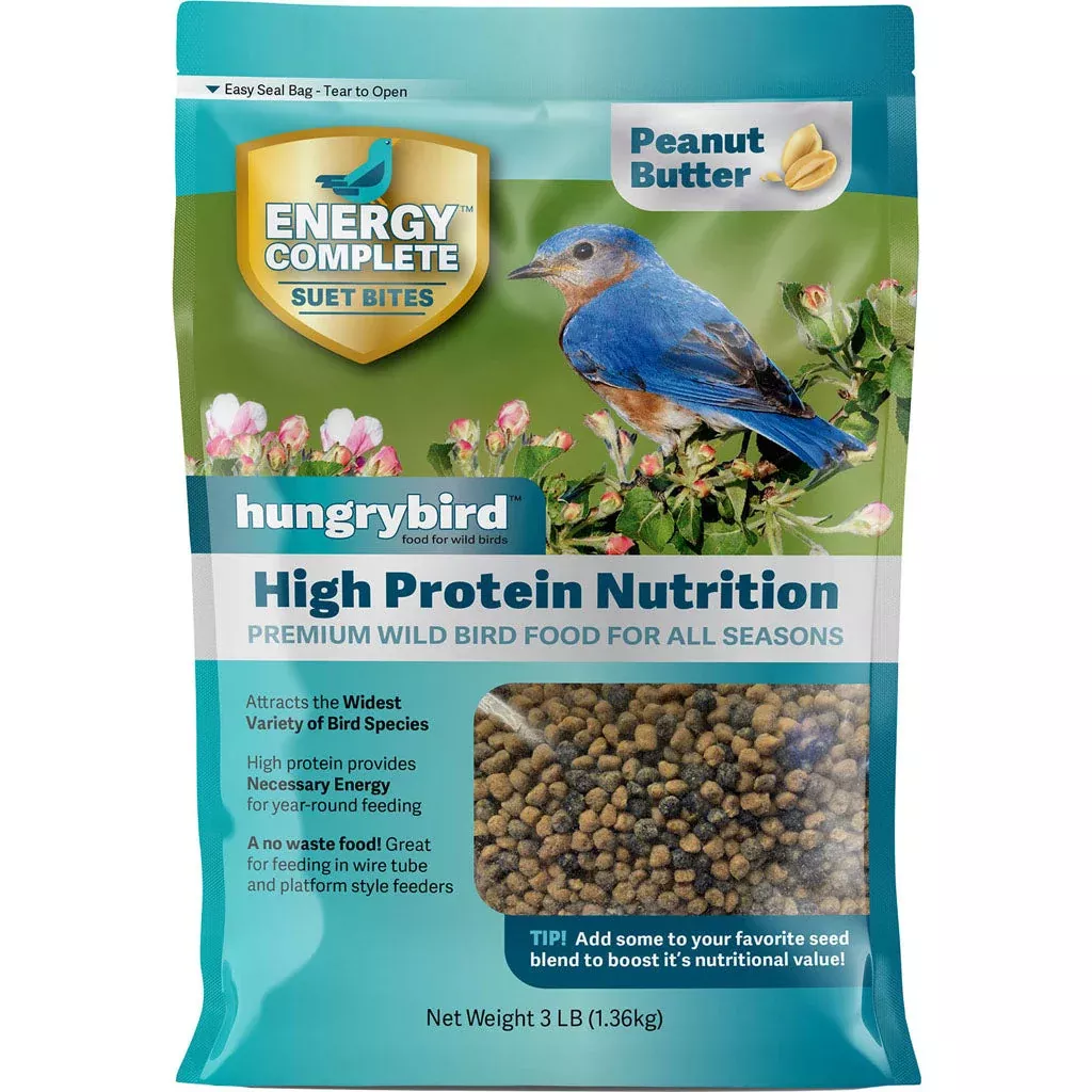 Hungrybird Energy Complete Suet Bites 3 LB Peanut