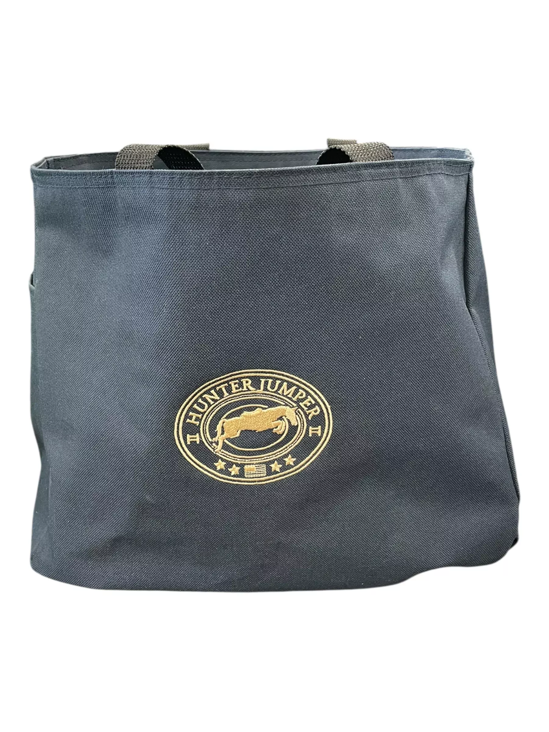 Hunter Jumper Tote - Navy - Approx 13x10x5" - USED