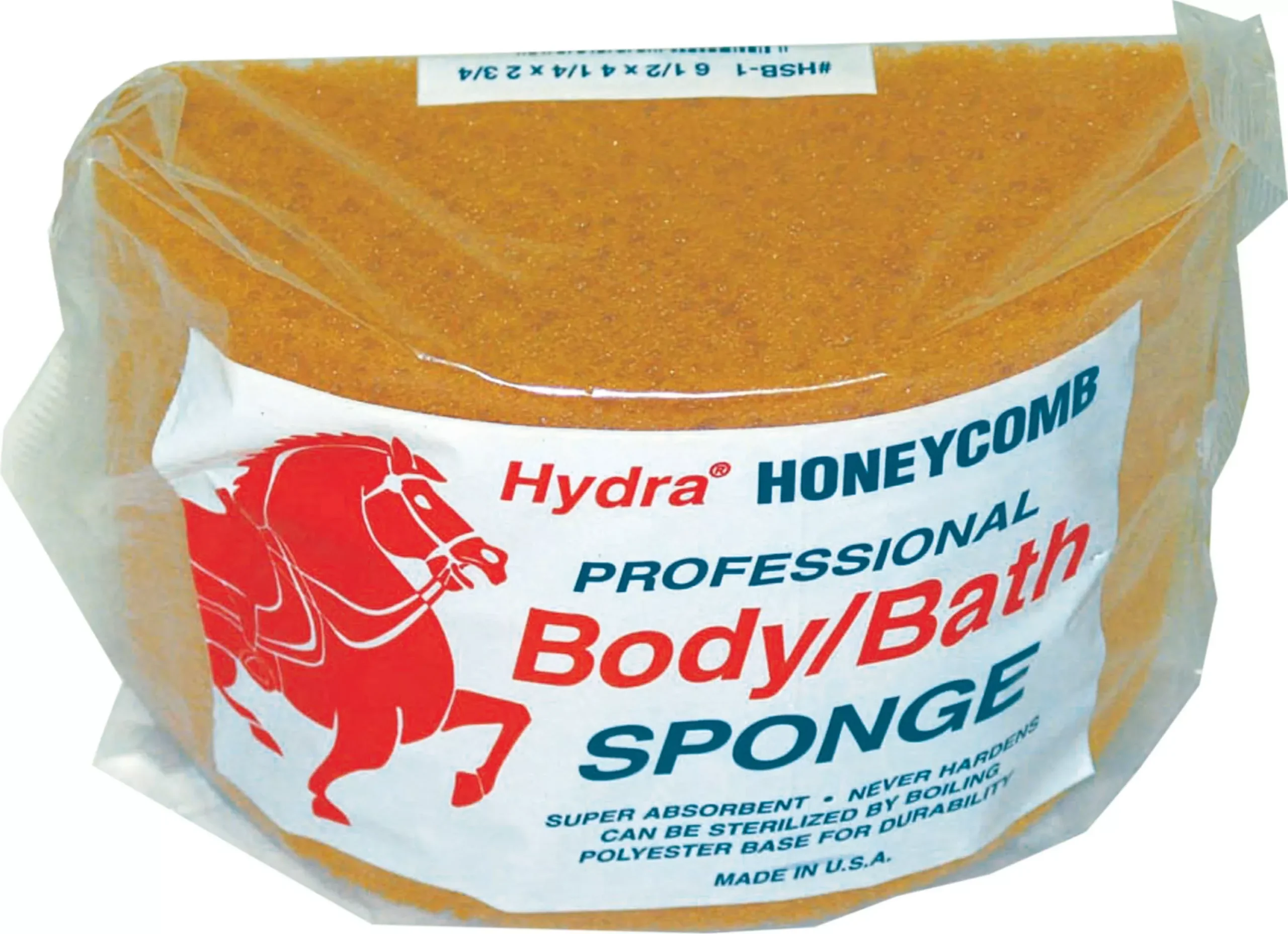 Hydra Honeycomb Professional Body Sponge for Horses Small