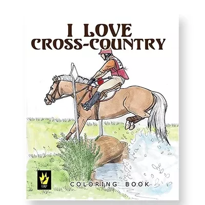 I Love Cross Country Coloring Book