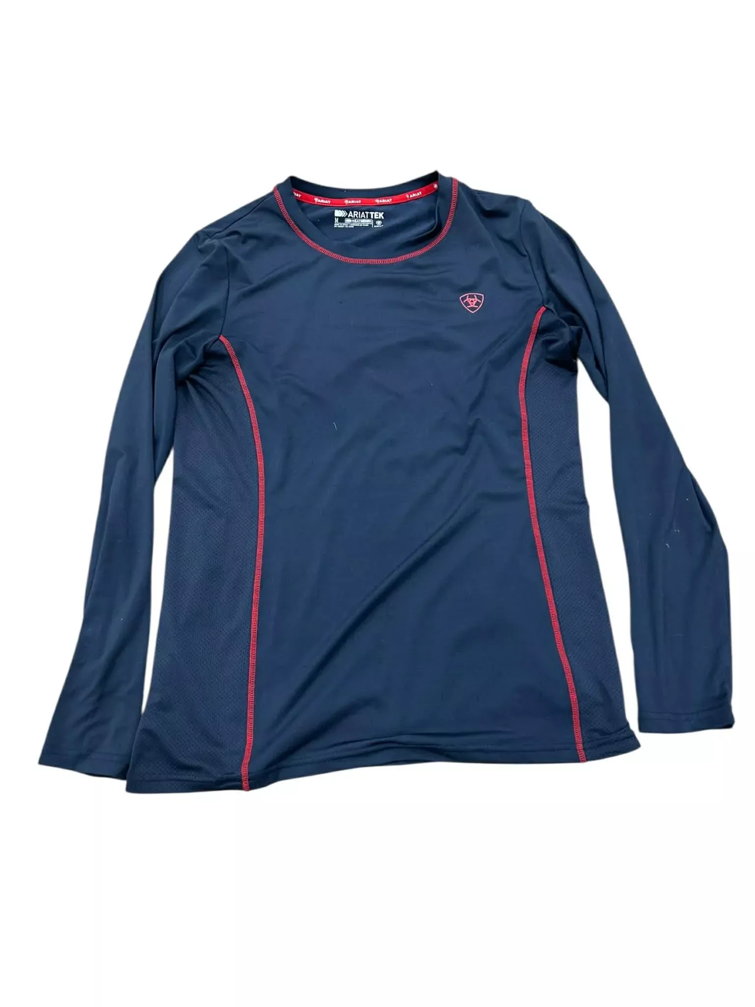 Ibkul 1/4 Zip - Red/white/blue Bit Print - S - USED