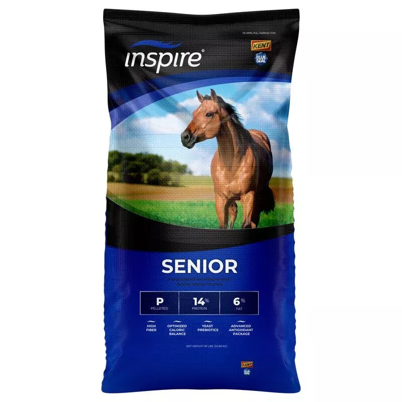 Inspire Senior Horse Feed, 50 lb