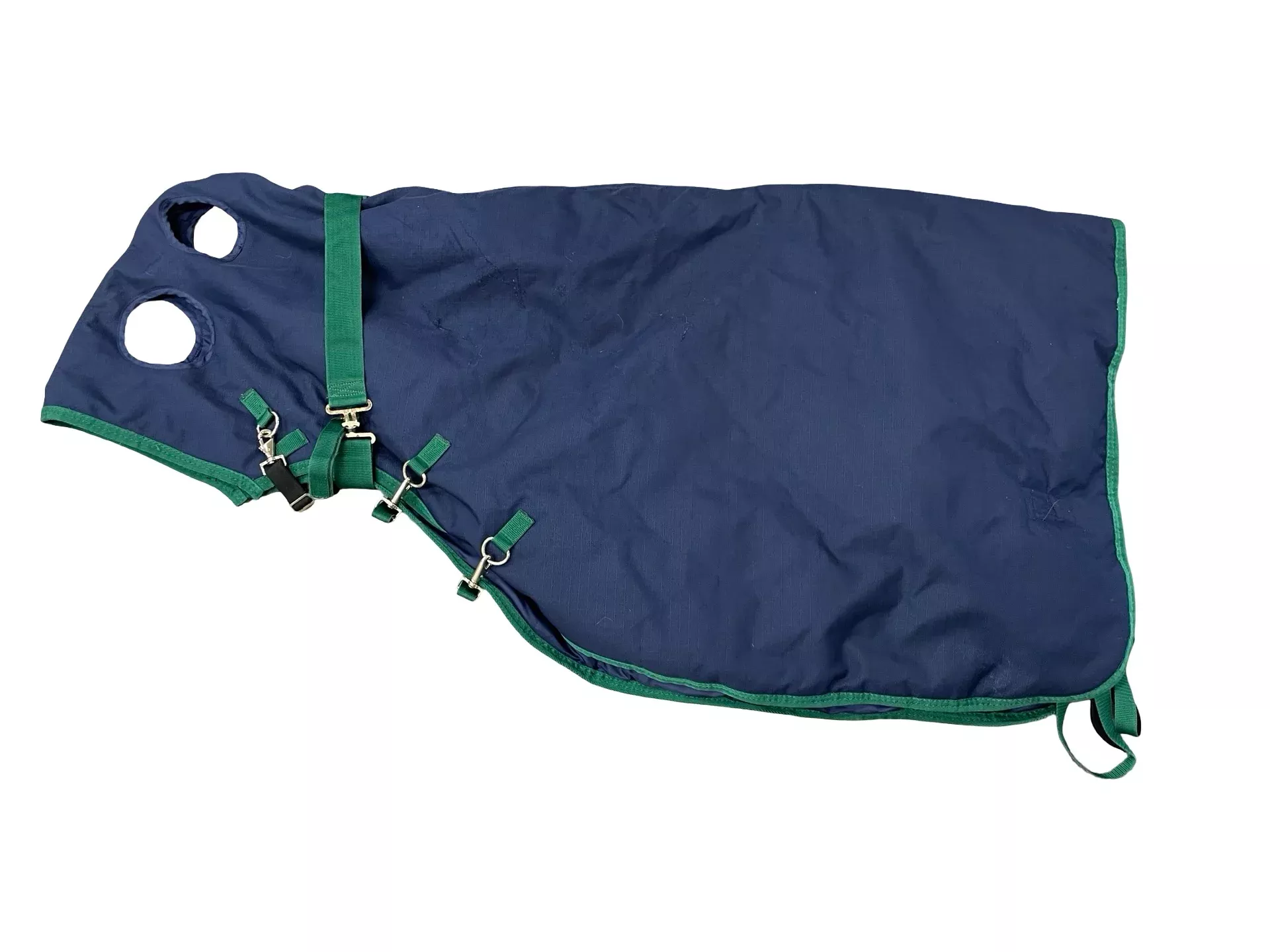 Insulated Hood - Navy/Green - M - USED