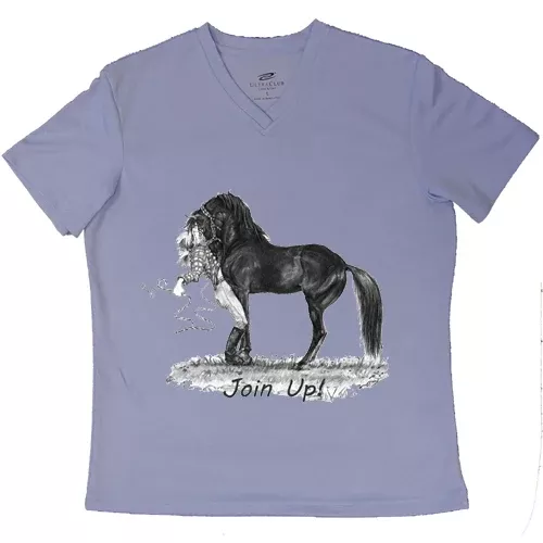 Intrepid Join Up! V-Neck Tee Shirt - Ladies