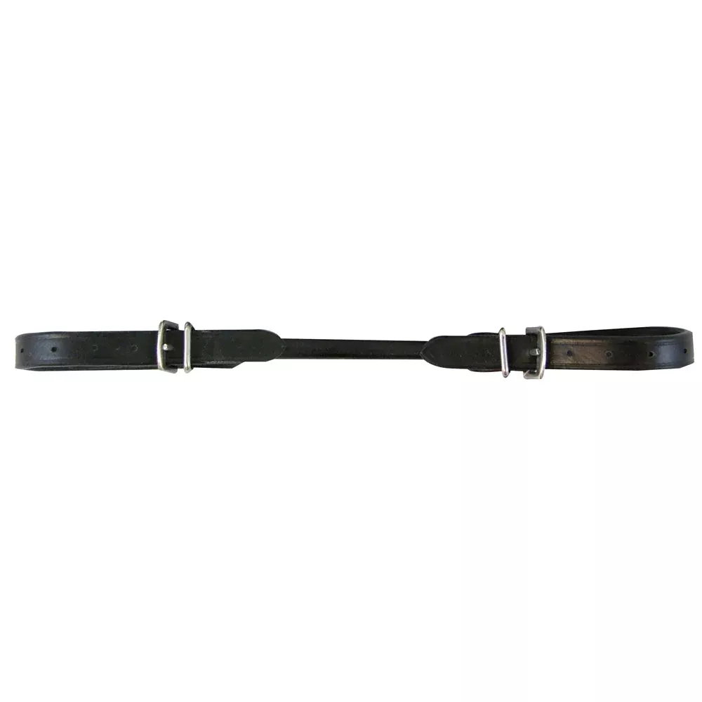 Intrepid Rounded Leather Curb Strap
