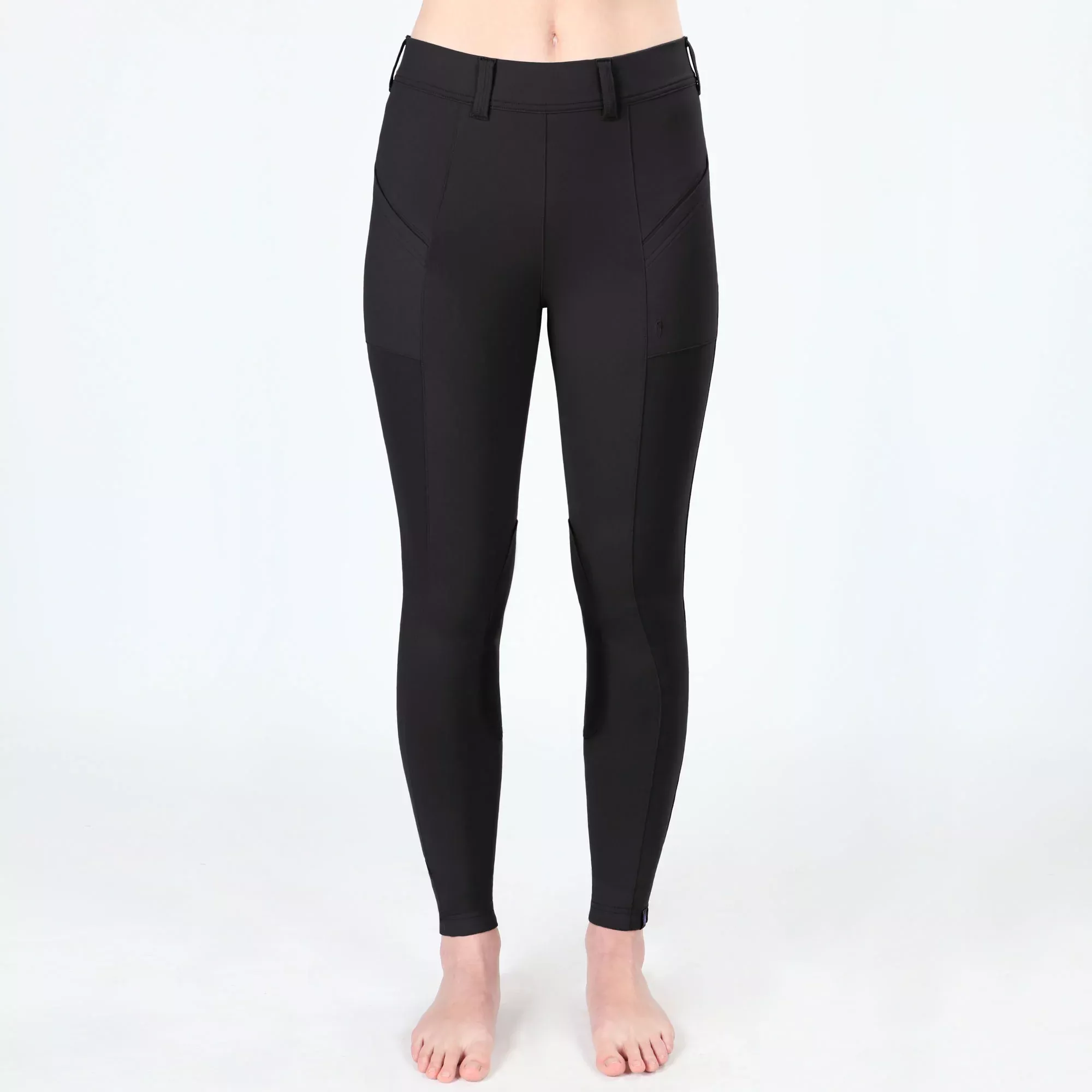 Irideon Bending Line Knee Patch Tights - Kids