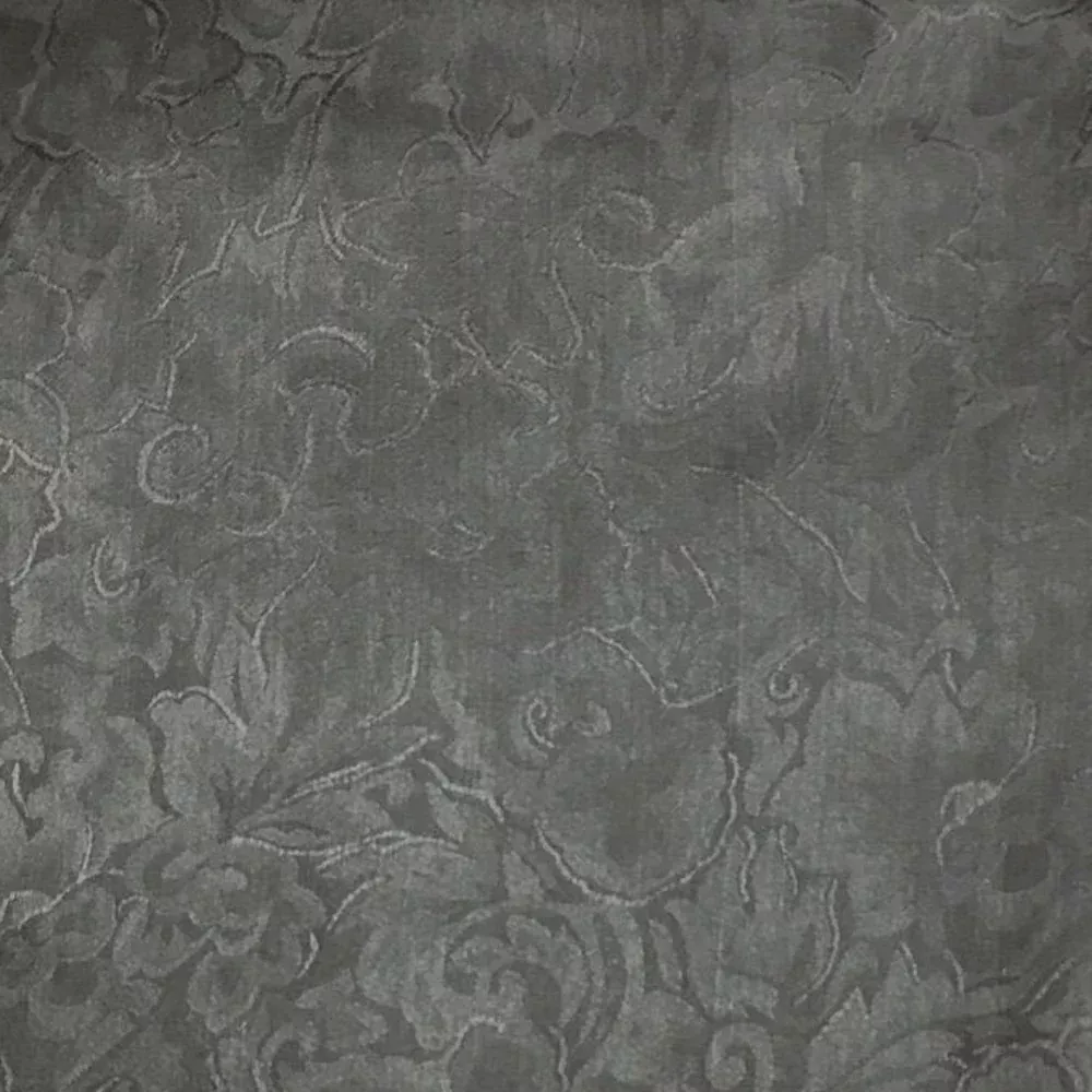 Jacquard Silk Wild Rag - Charcoal