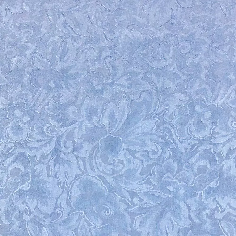 Jacquard Silk Wild Rag - Slate Blue