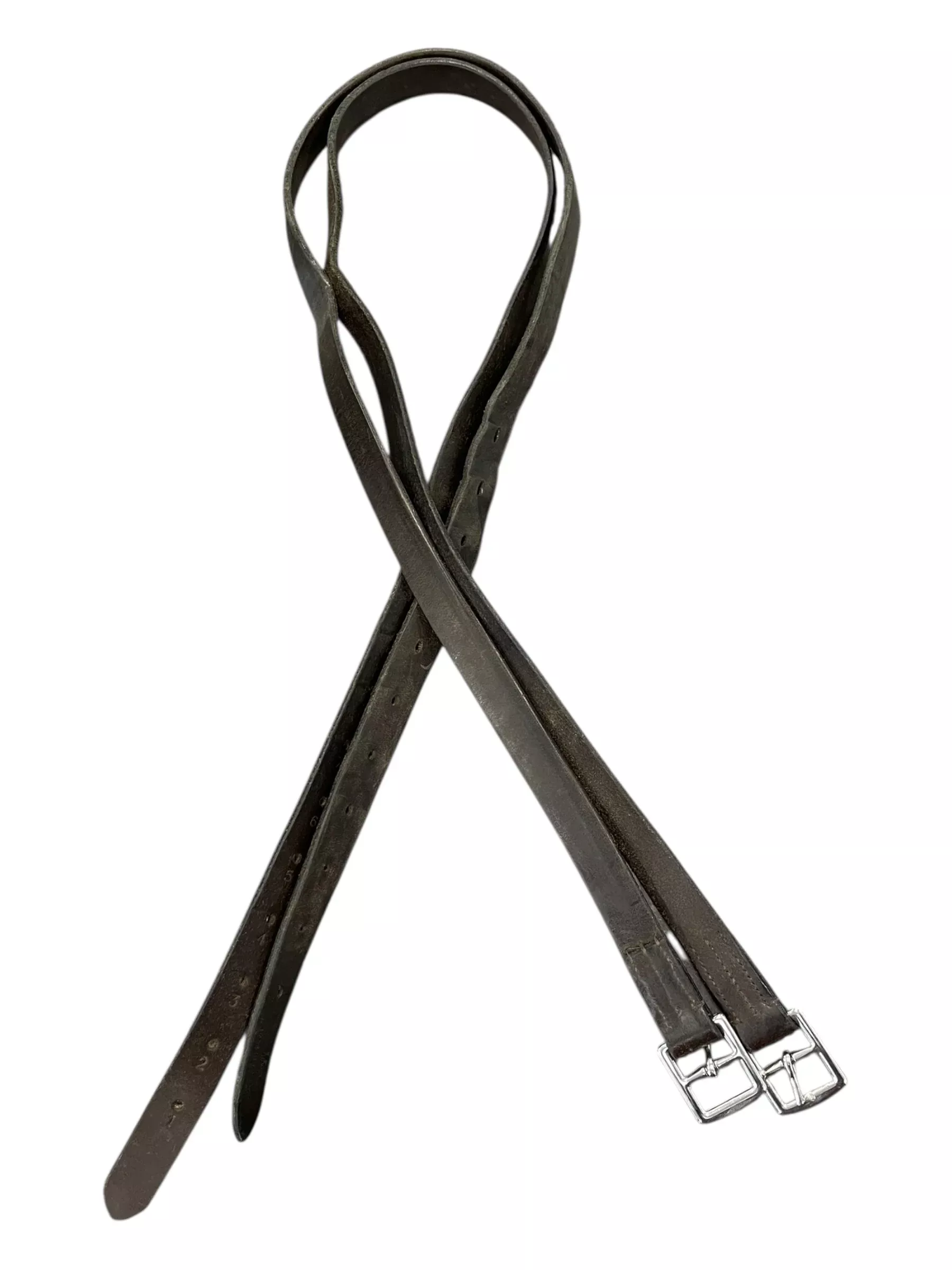 Jeffries Stirrup Leathers - Brown - Approx 51" - USED