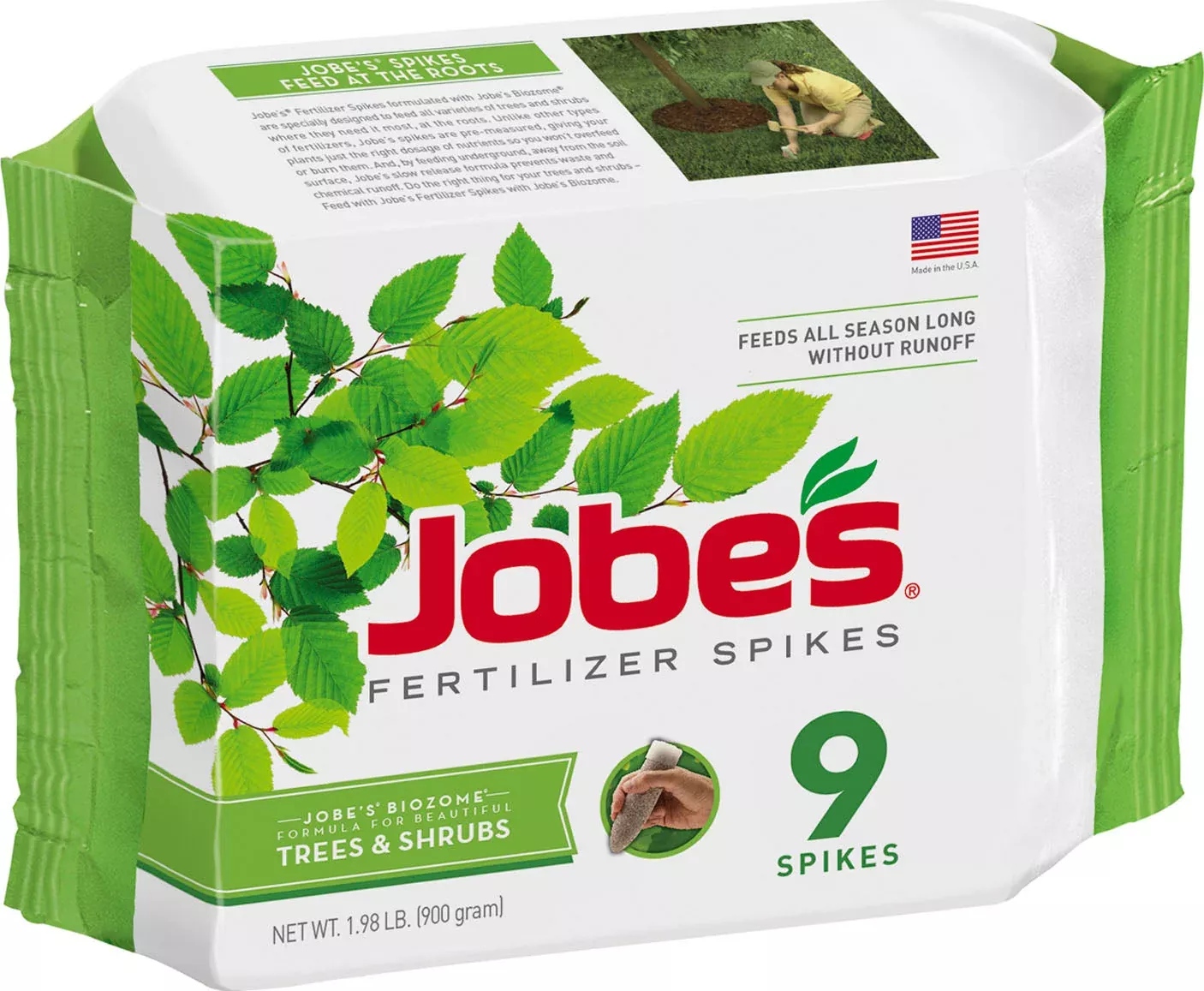 Jobe's Trees & Shrubs Fertilizer Spikes, 16-4-4