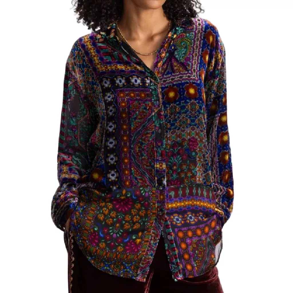 Johnny Was Bingley Sophia Burnout Tunic - FINAL SALE