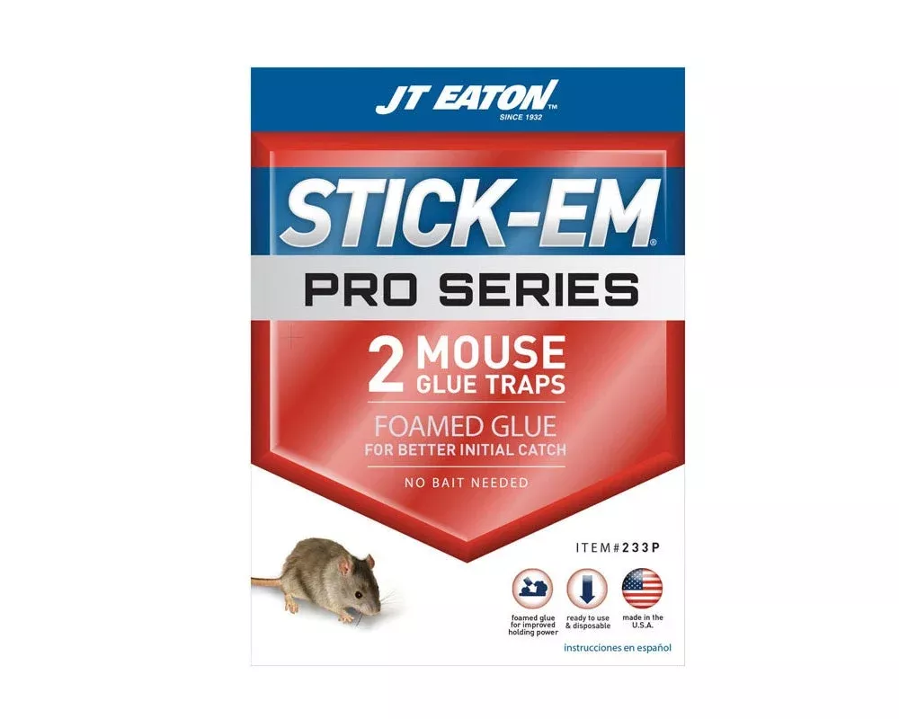JT Eaton Pro Mouse Glue Trap, 2 Pack