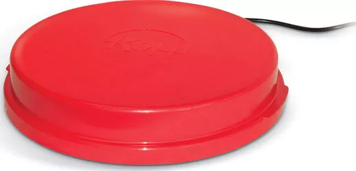K&H Pet Products Heated Poultry Base, 80 Watt, Red