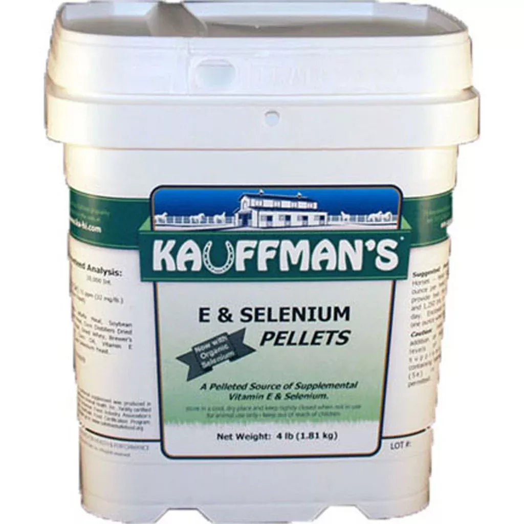 Kauffman's Vitamin E & Selenium Pellets, 25 lb