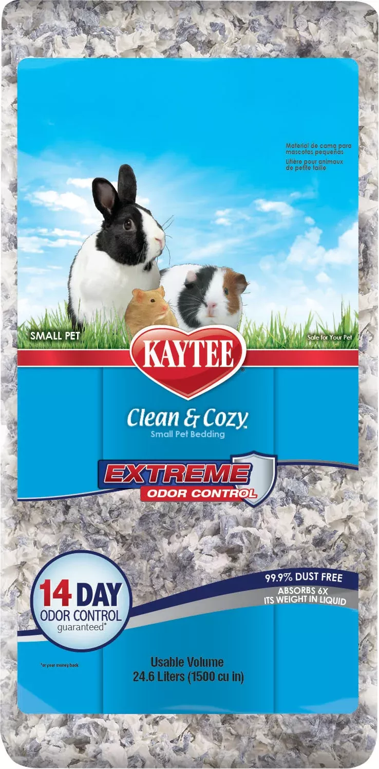 Kaytee Clean & Cozy Extreme Odor Control Small Pet Bedding Gray 24.6 L