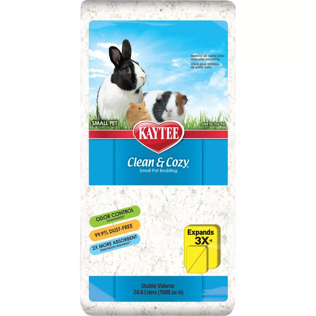 Kaytee Clean & Cozy White Small Animal Bedding, 24.6 L
