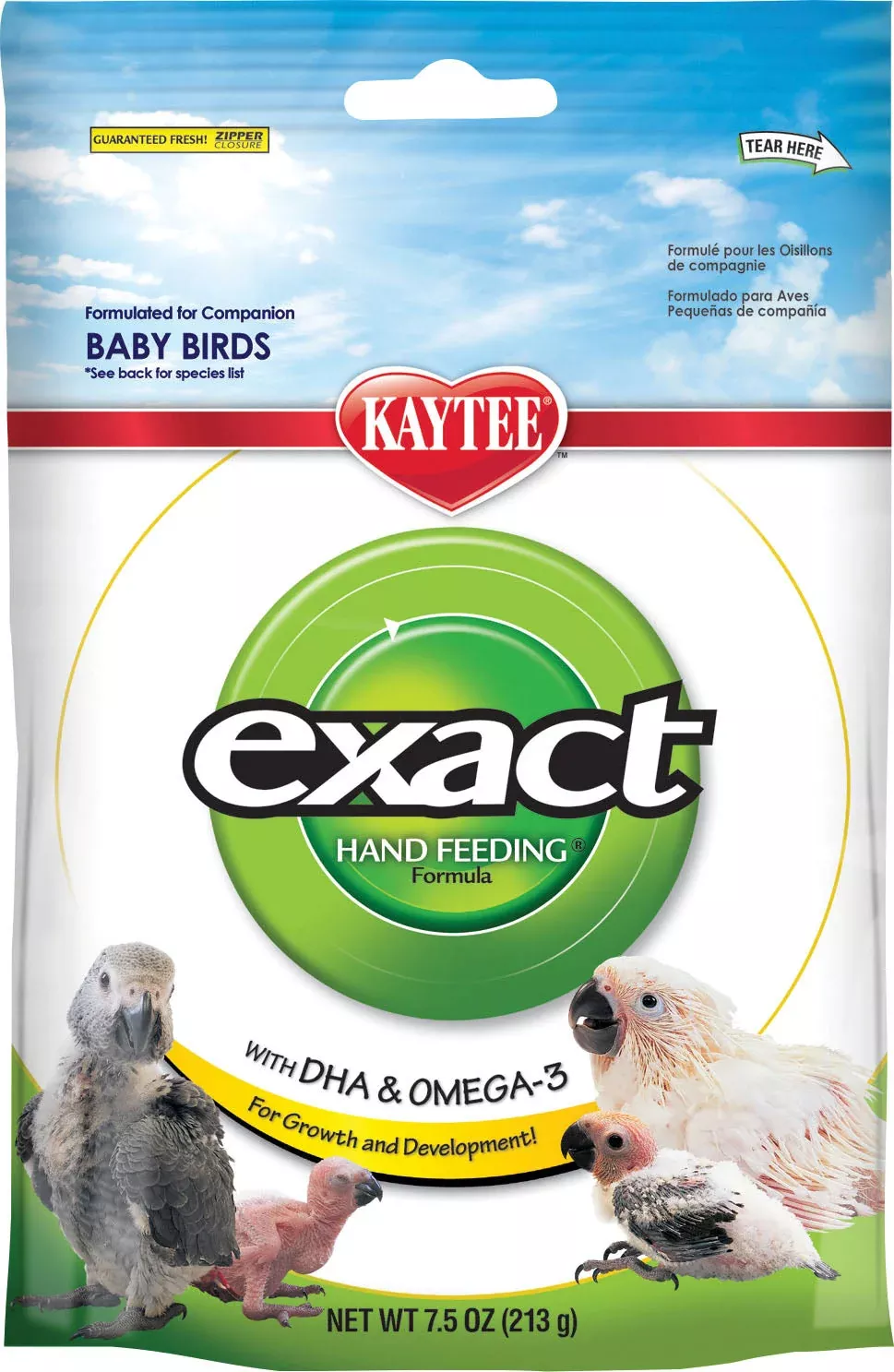 Kaytee Exact Hand Feeding Formula for Baby Birds 7.5 oz
