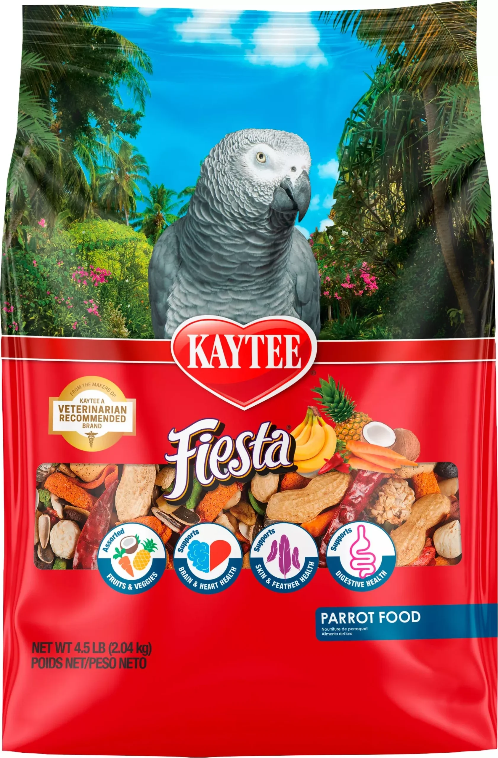 Kaytee Fiesta Parrot Food 4.5 lb