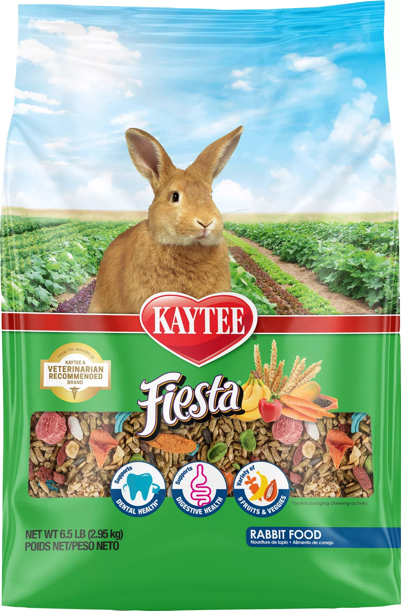 Kaytee Fiesta Rabbit Food 6.5 lb