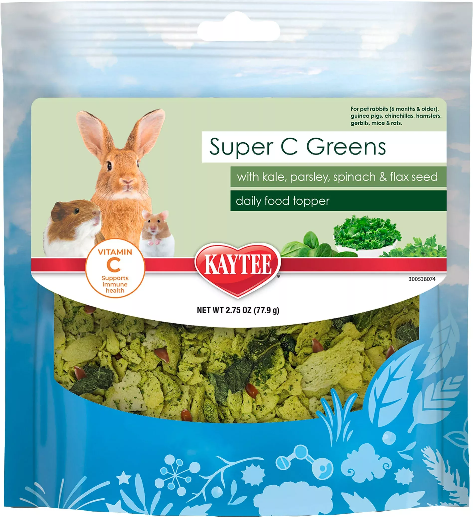 Kaytee Super C Greens Food Topper 2.75 oz