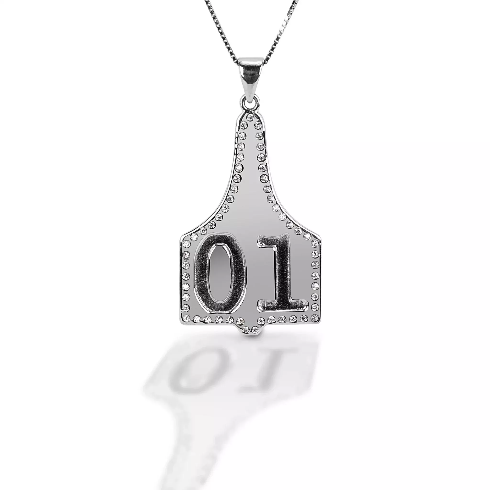 Kelly Herd Large Ear Tag Pendant