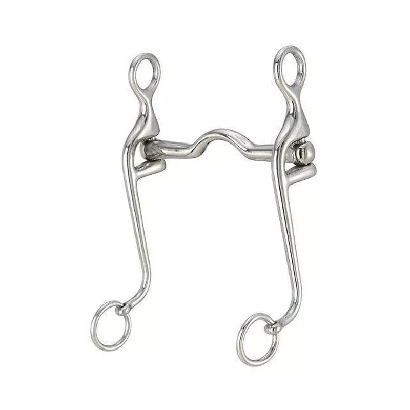 Kelly Silver Star Swivel Cheek Walking Horse Bit