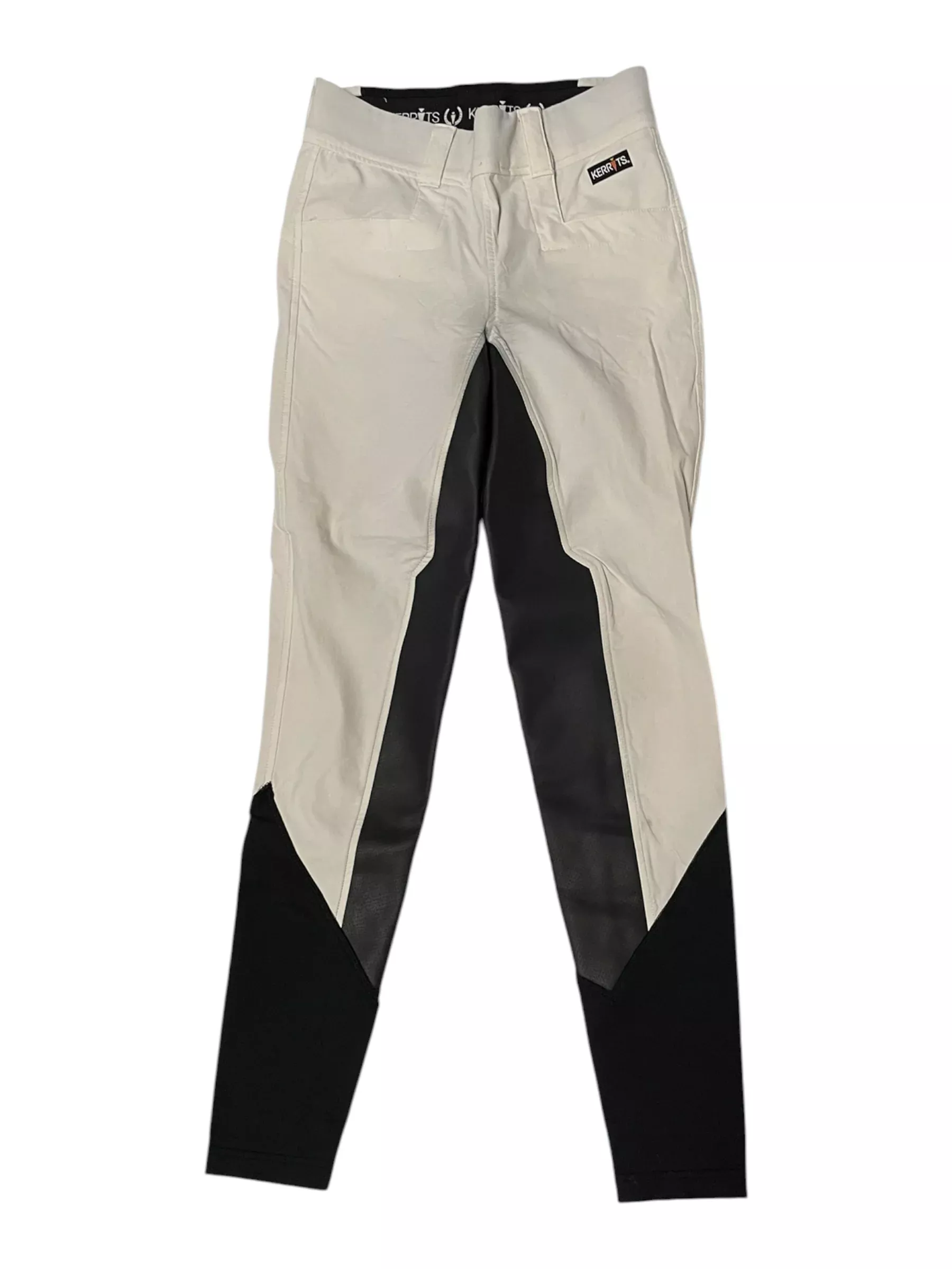 Kerrits FS Breech - White/Black - S - USED
