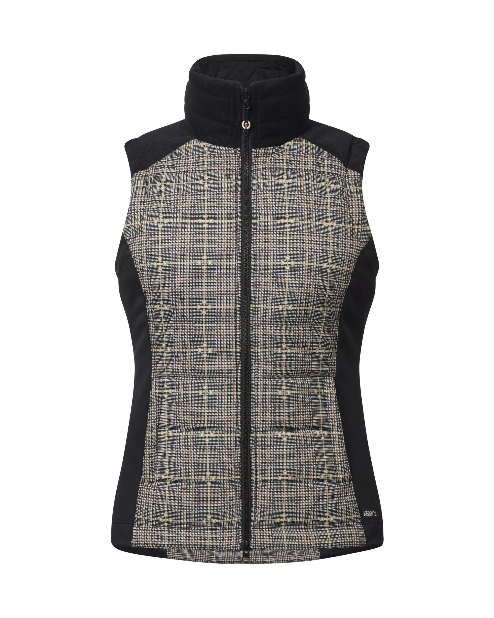 Kerrits Ladies Bits of Plaid Quilted Vest
