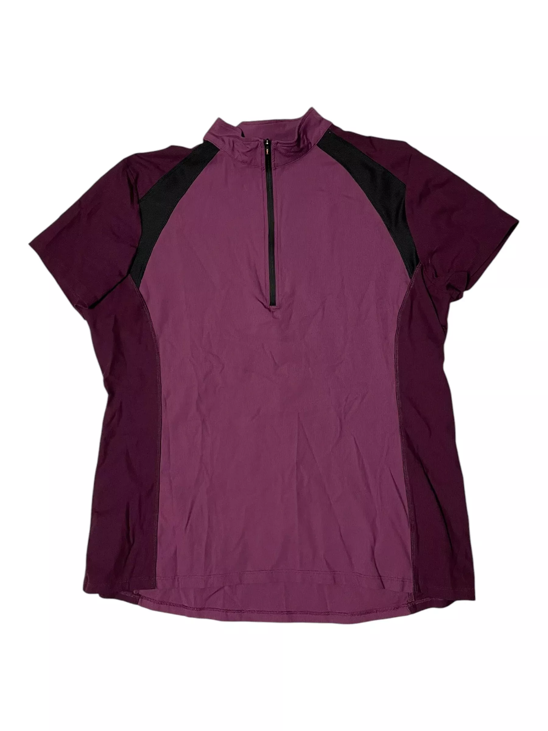 Kerrits SS Sun Shirt - Purple/Black - 1X - USED