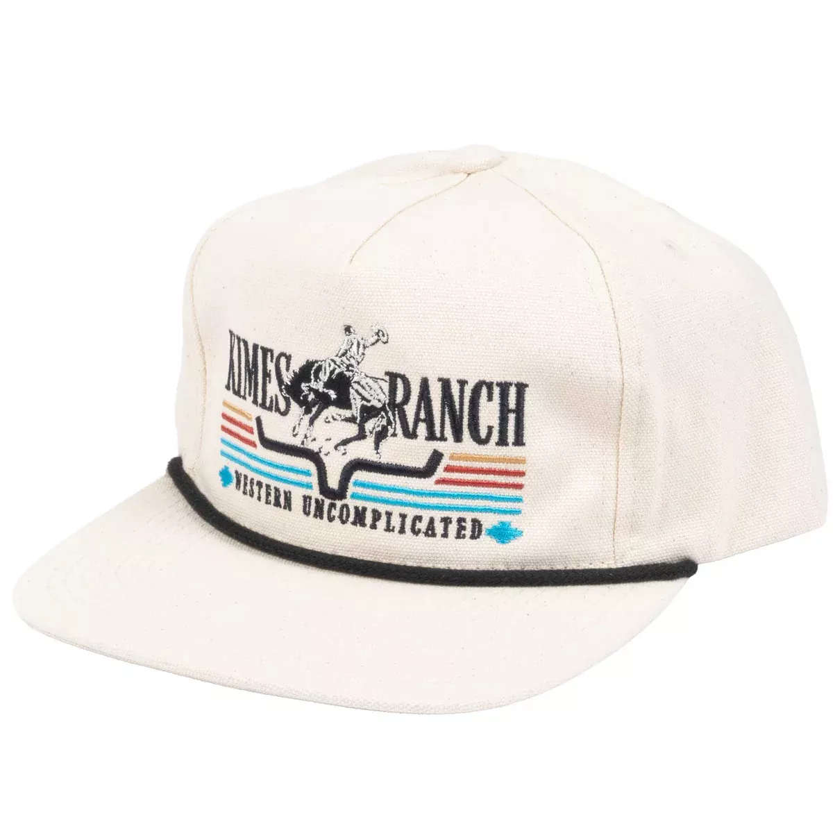 Kimes Ranch Asidero Cap - Natural/Black Rope