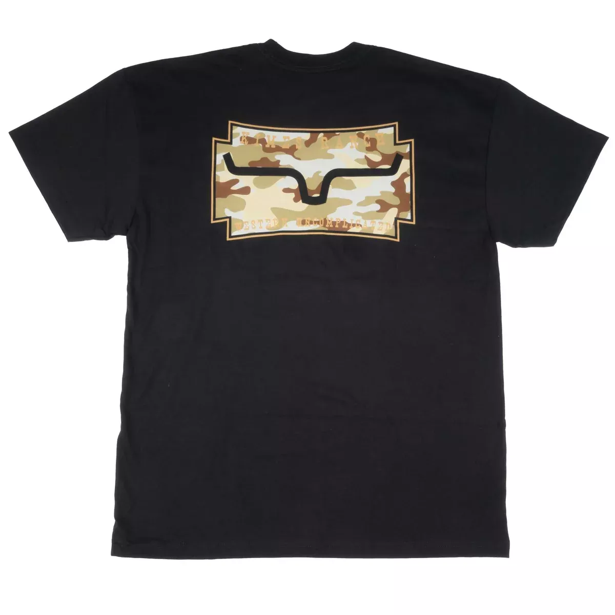 Kimes Ranch Men's Camo Crest Graphic Tee