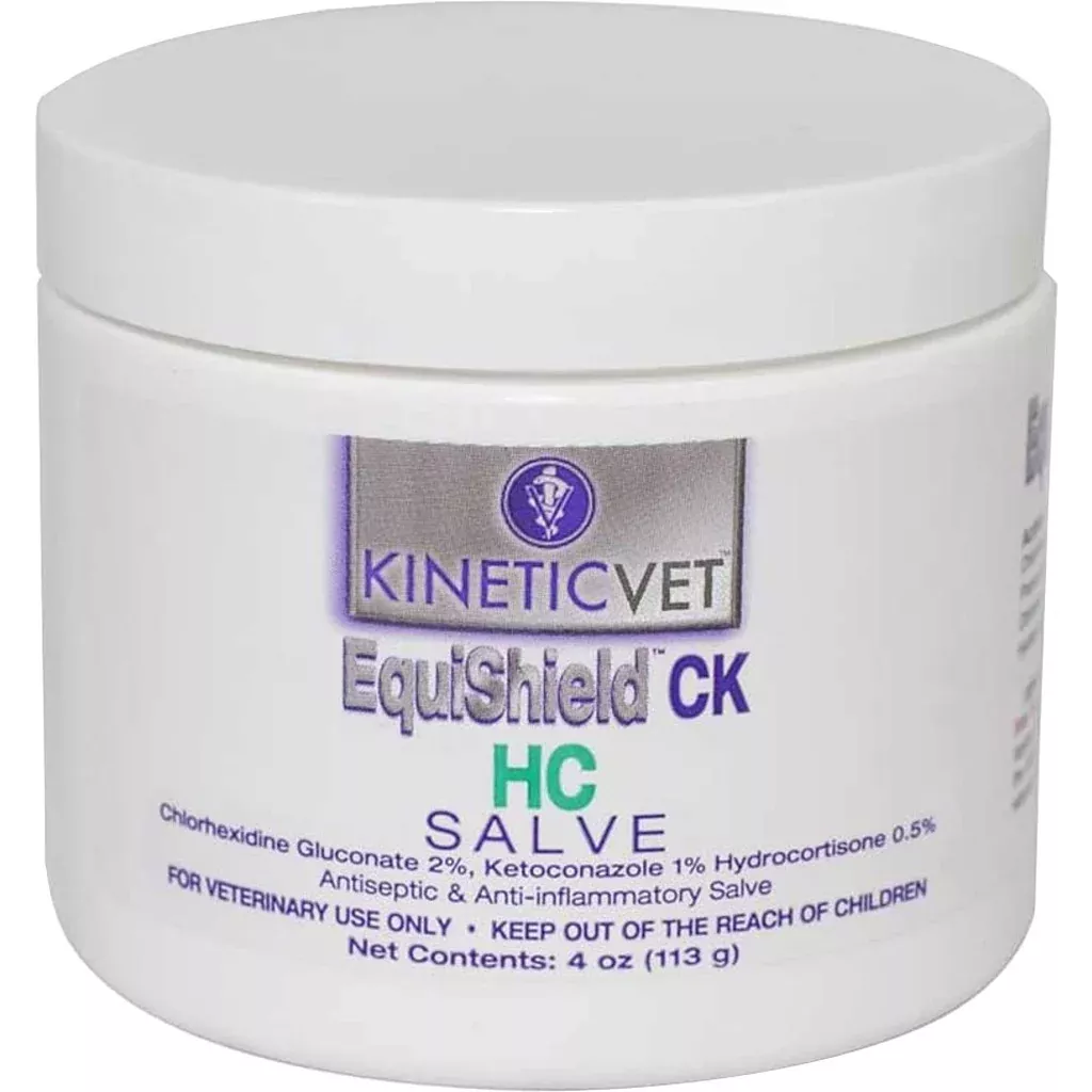 KineticVet EquiShield CK HC Salve, 4 oz