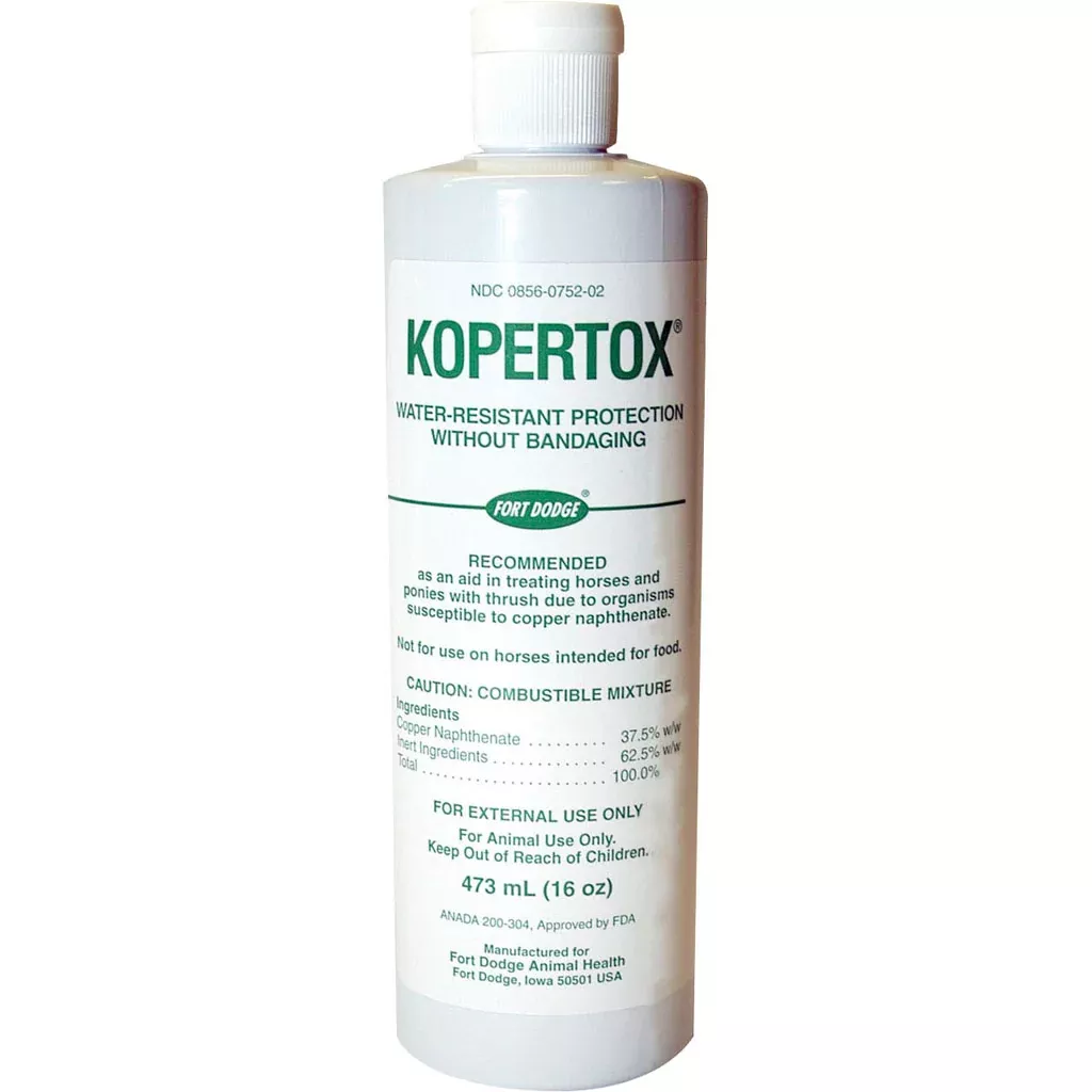 Kopertox Thrush Treatment Hoof Dressing, 16 oz.