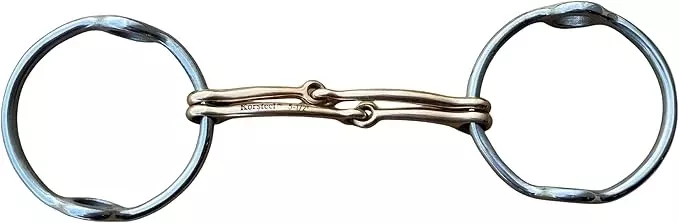 Korsteel Copper Mouth Large Ring Double Dutch Gag