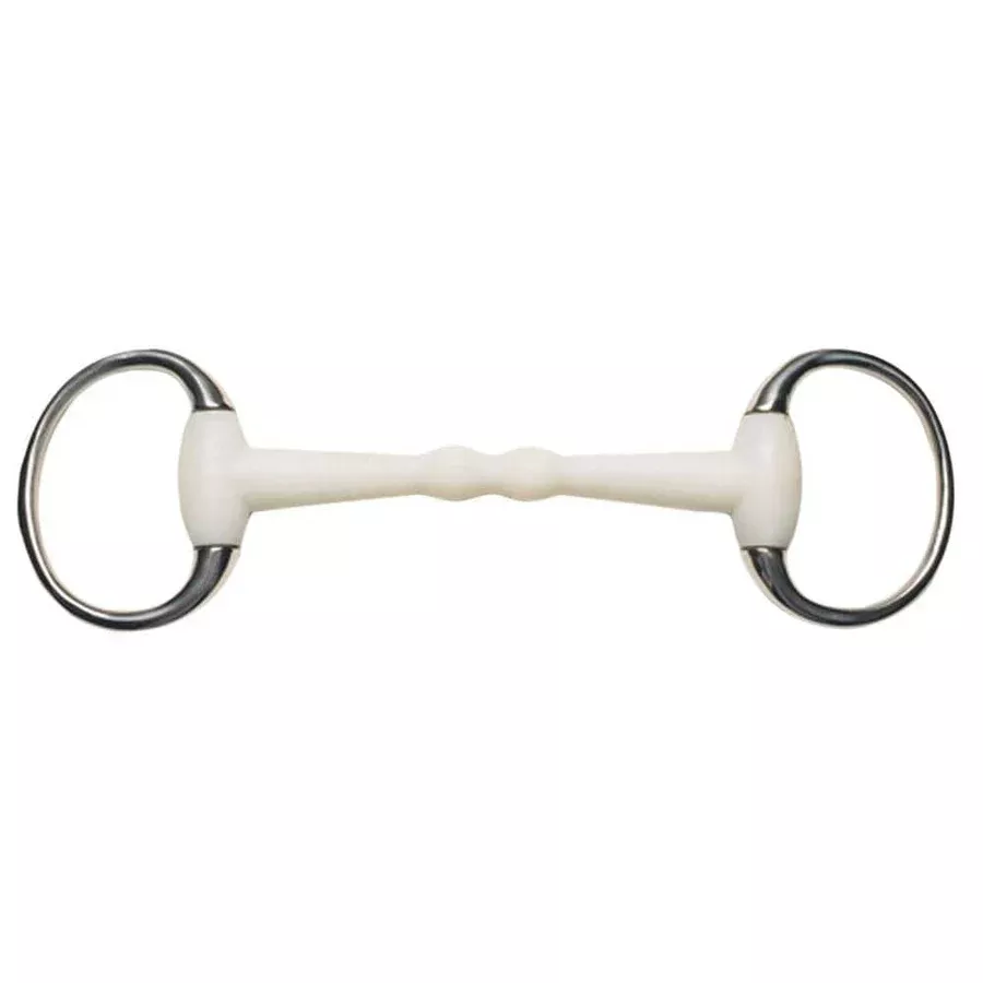 Korsteel Flexi Mullen Mouth Eggbutt Snaffle Bit
