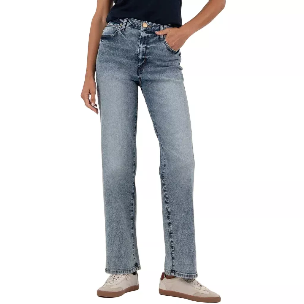 Kut Sienna High Rise Straight Leg Jean
