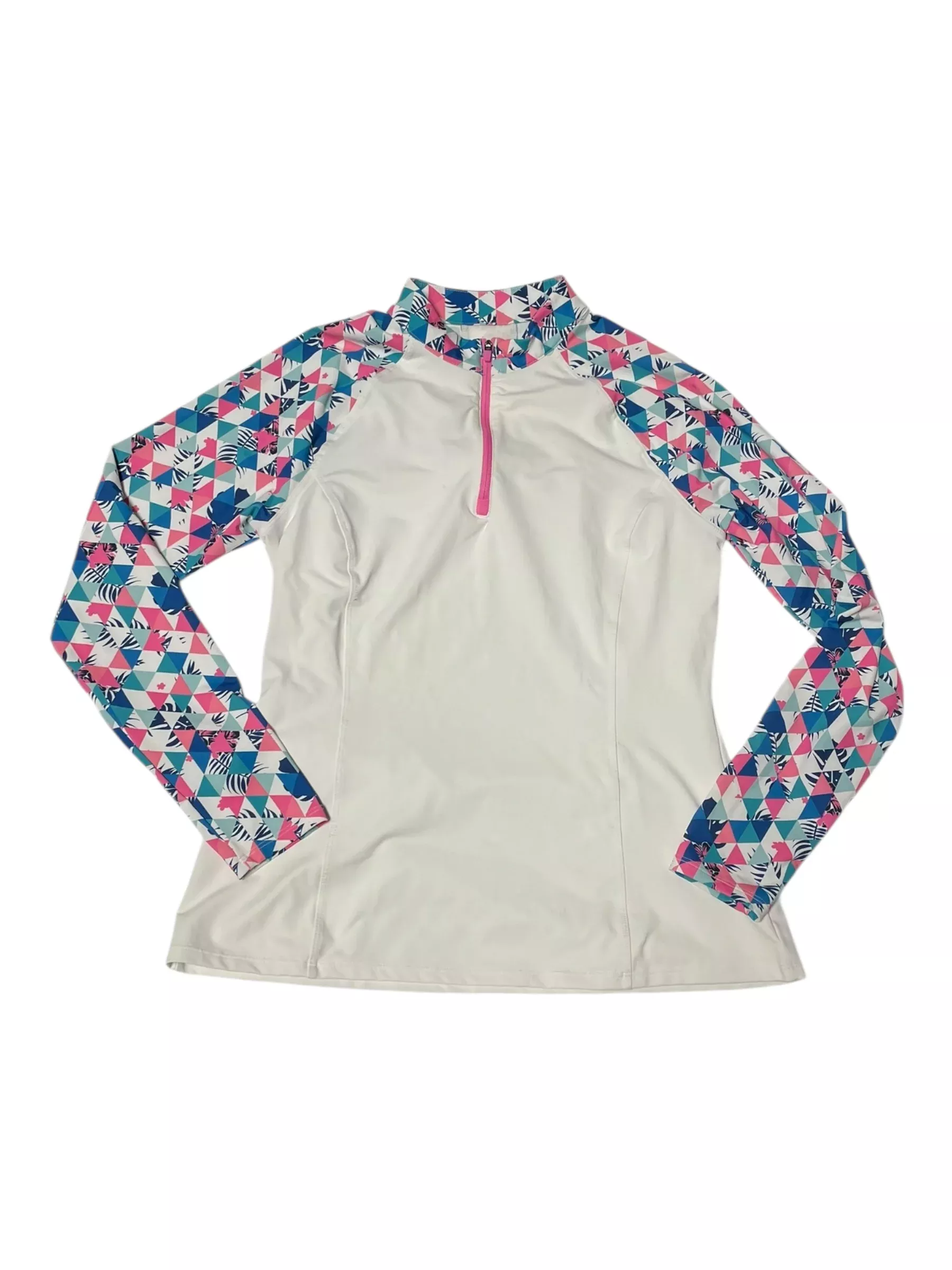 Kyodan LS Sun Shirt - White/Multi - M - USED