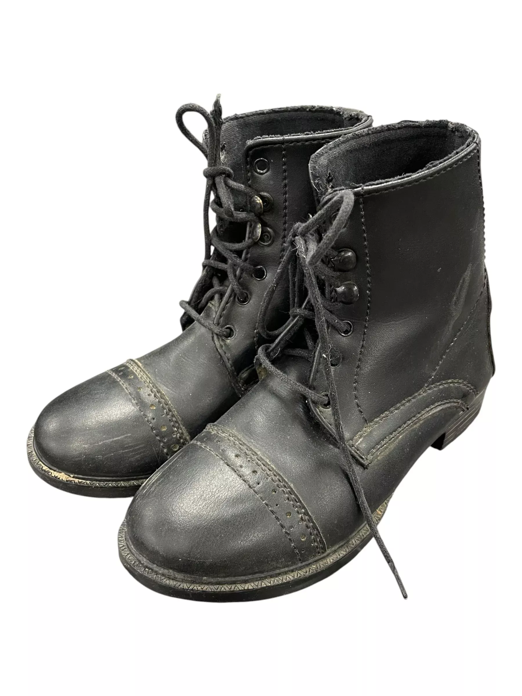 Lace Paddock Boots - Black - 32 (Approx US 1) - USED
