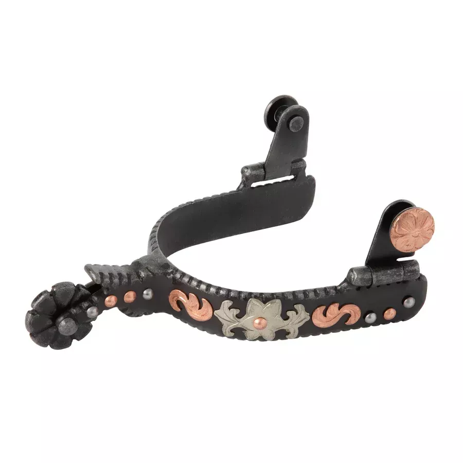 Ladies' Spur with Floral Design