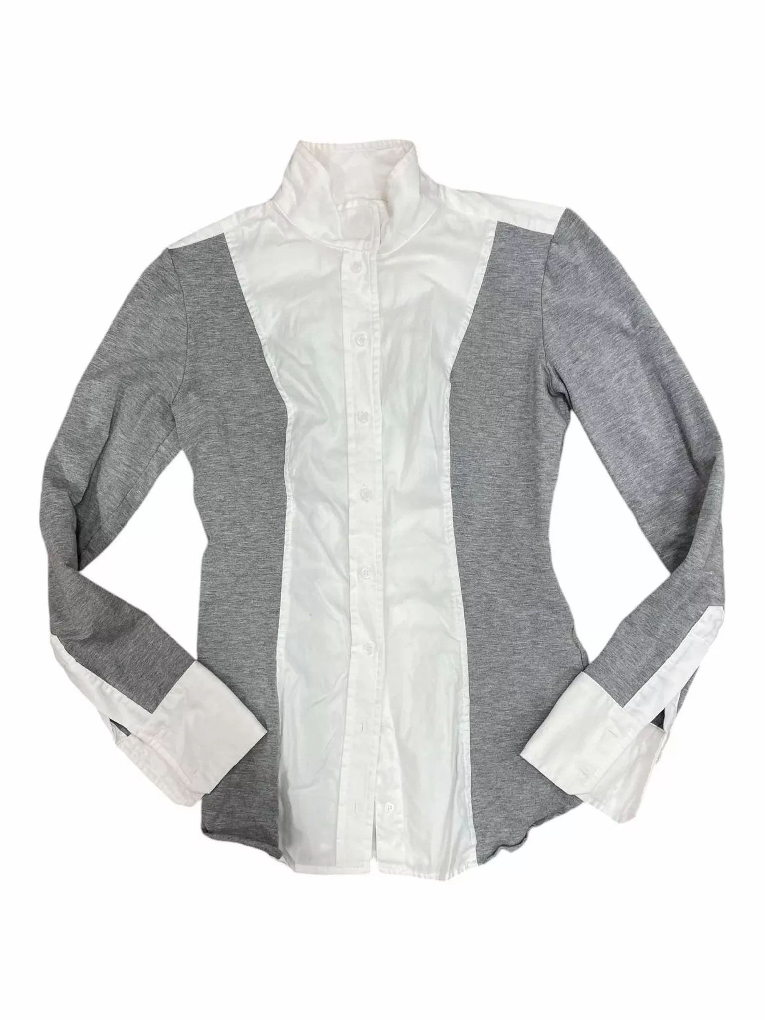 Le Fash Show Shirt - Grey/White - Est. S - USED