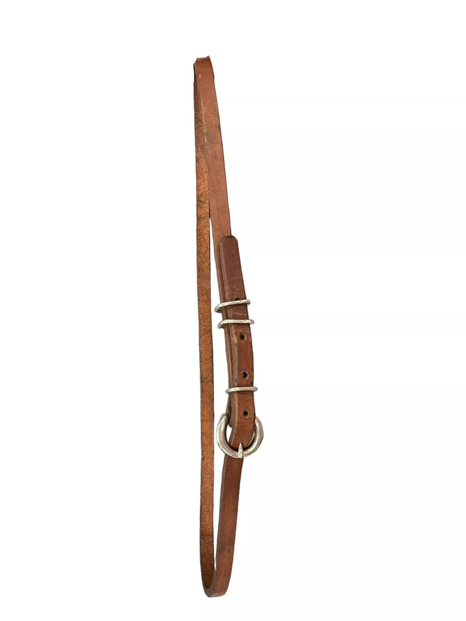 Leather Belt - Brown - Approx 37" - USED