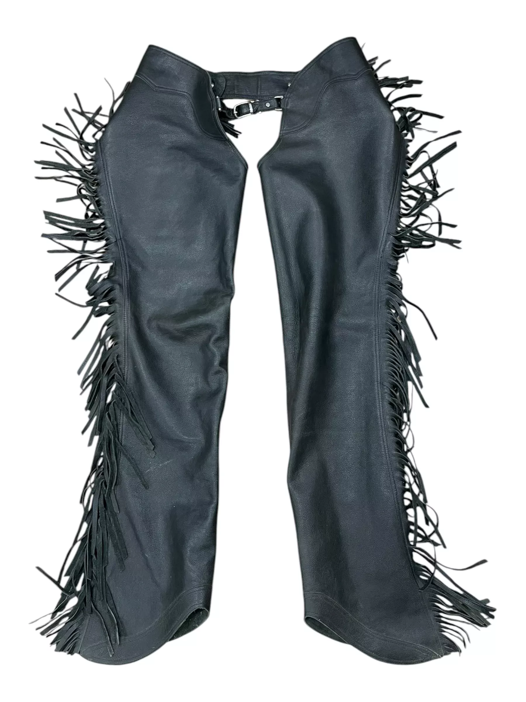 Leather Chaps - Black - M - USED