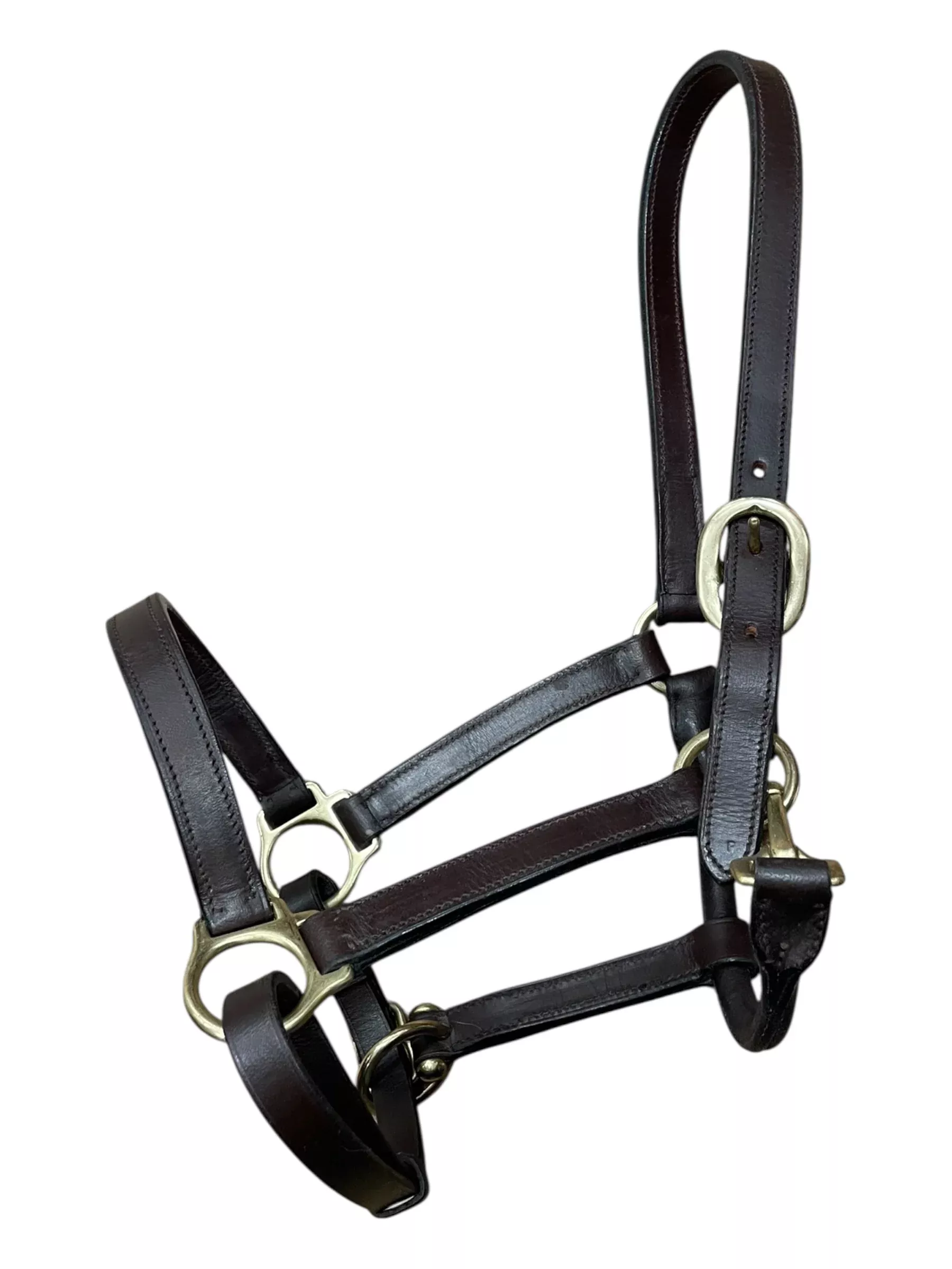 Leather Halter - Brown - P/S - USED