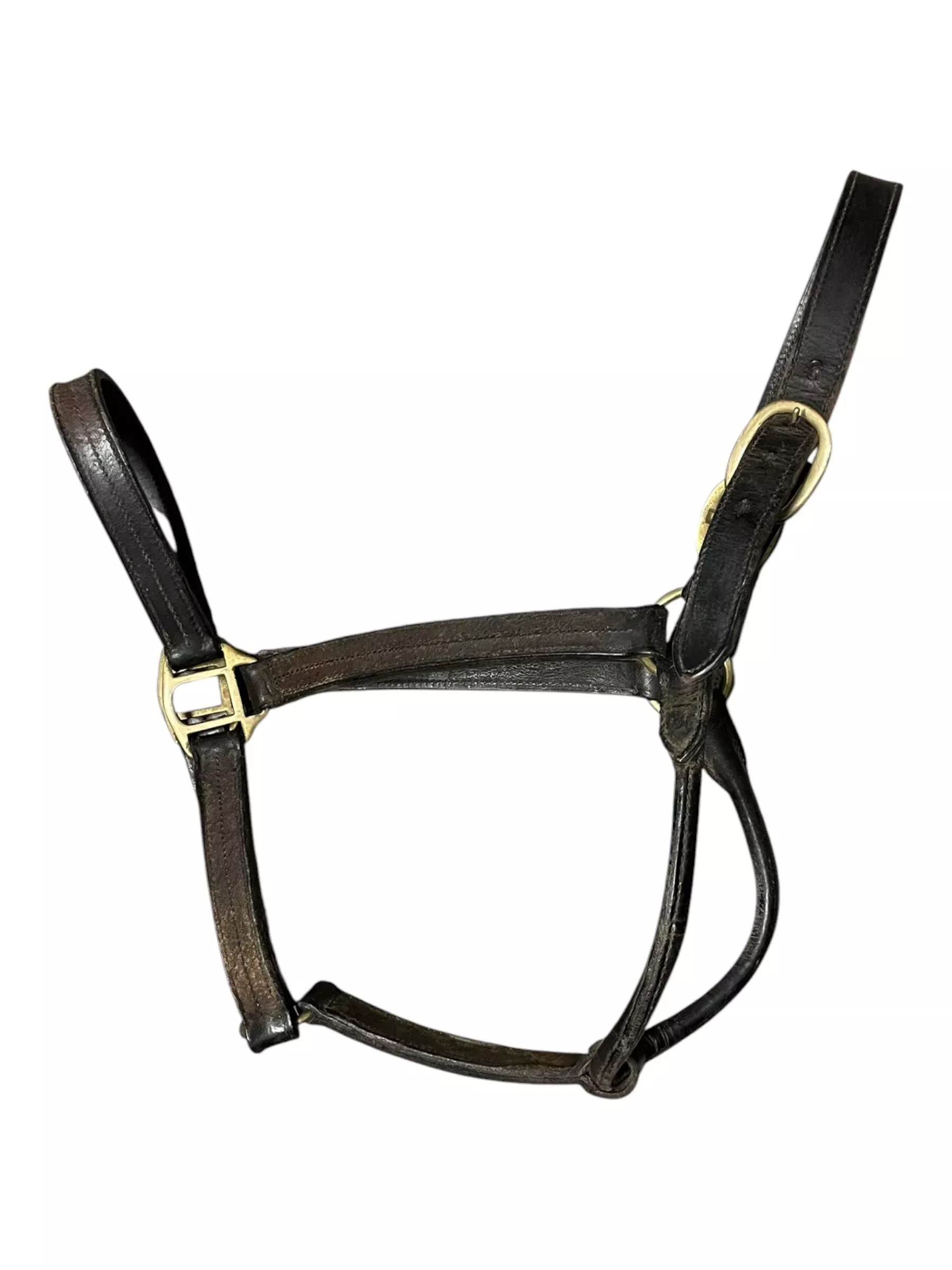 Leather Halter - Dark Brown - Est. F/S - USED