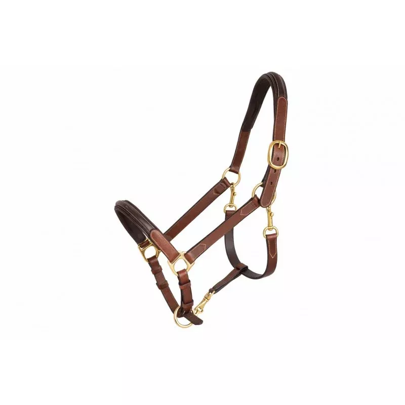 Leather Halter with 3 Snaps